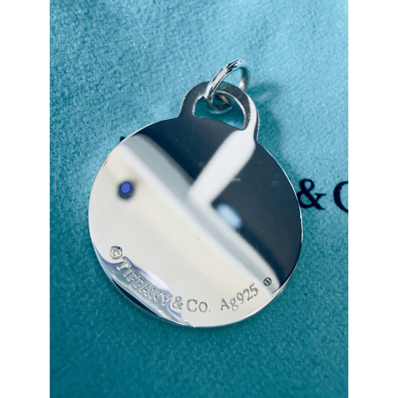 Tiffany & Co. Return to Tiffany Yin Yang Blue Enamel Charm Pendant - Picture 4 of 6